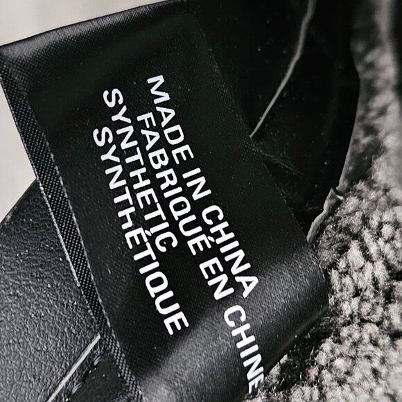 Wanderlust Gabi 2 Waterproof Moto Buckle Sherpa Black Mid Boot - Picture 12 of 14